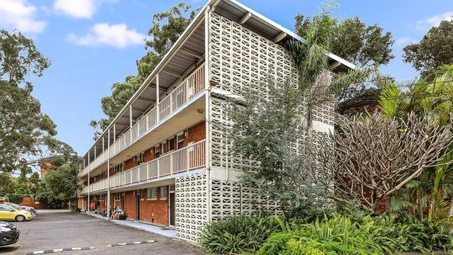 A unit in the building on Church St in Ashfield sold for $210,000, the cheapest sale in Sydney's inner ring over the past year.