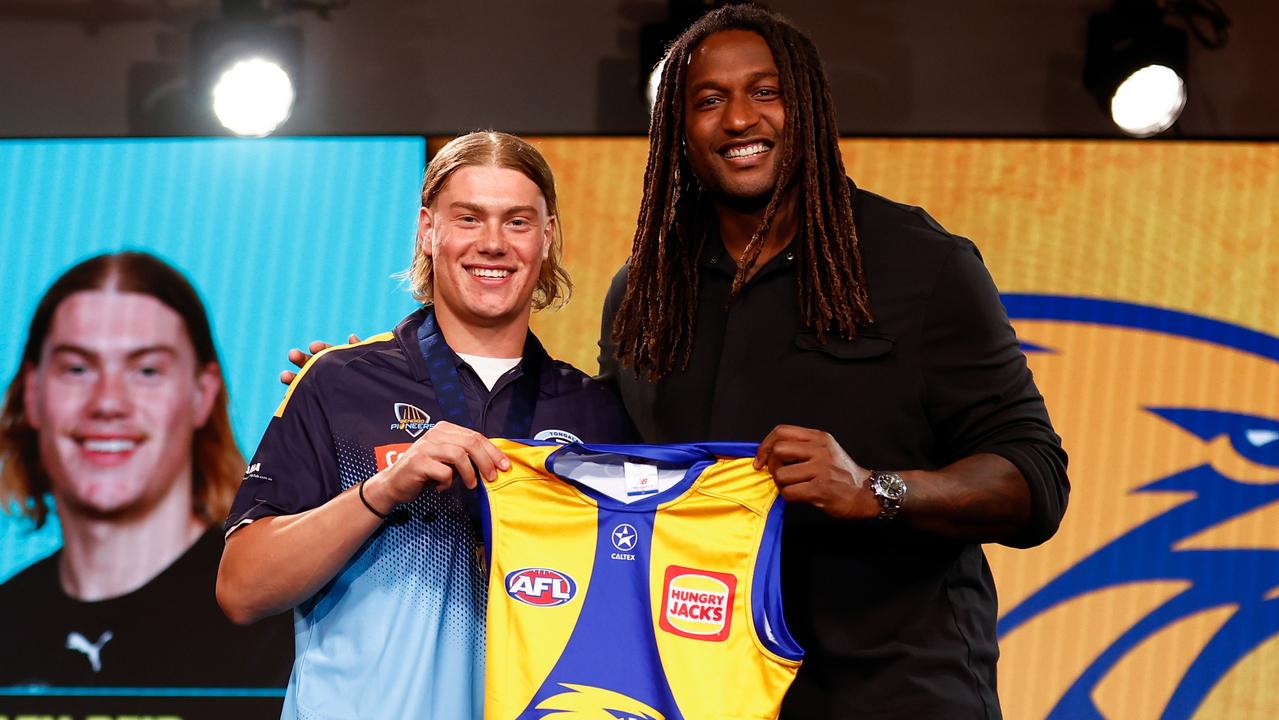 The Eagles landed the hottest draft prospect in years. (Photo by Michael Willson/AFL Photos via Getty Images)