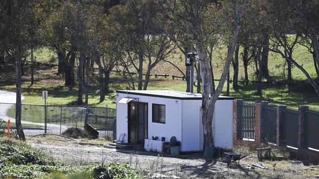 Views of the Russian Embassy site in Canberra. Picture: Martin Ollman