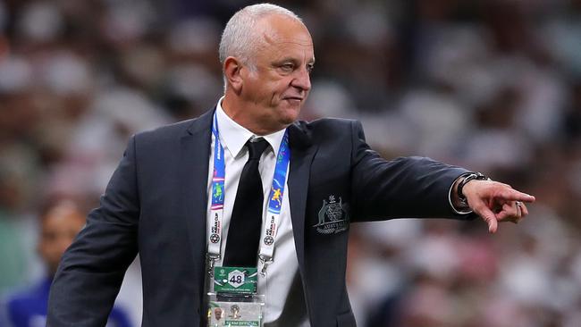 Socceroos coach Graham Arnold is already concerned about the small pool of players in national team contention in the A-League. Picture: Getty Images 