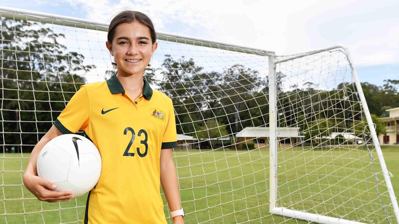 Matthew Flinders Anglican College student Rosie McMahon. Picture: Patrick Woods.