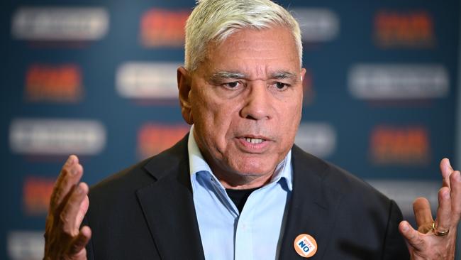 Warren Mundine called on the Prime Minister to ‘pour cold water’ on post-vote verbal attacks. Picture: John Gass