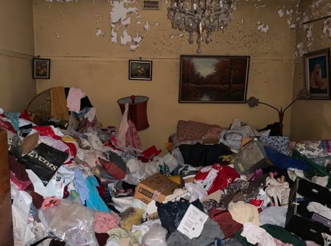 The hoarder house at Boorara Ave Oatley. Picture: PRD