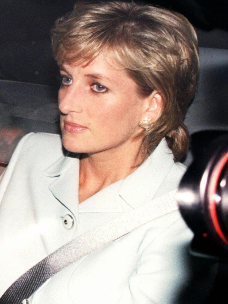 Diana, Princess of Wales, died in 1997 from injuries sustained in a car crash inside a tunnel in Paris. Picture: AFP