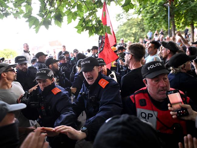 UK police prepared for planned far-right protests and other demonstrations this weekend, after two nights of unrest in several English towns and cities, including Bristol (pictured), following a mass stabbing that killed three young girls. Picture: AFP.