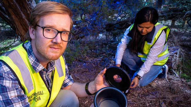 Researchers from the Doherty Institute, Melbourne University, the Department of Health and Mornington Peninsula Shire have joined forces to form the Beating Buruli team. Picture: Mark Stewart