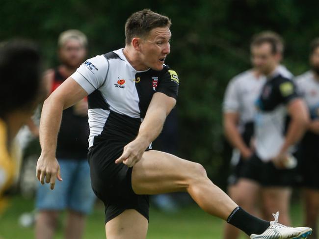 Fly-half Robbie Butcher is instrumental to University Pirates’ on-field success. Picture Glenn Campbell