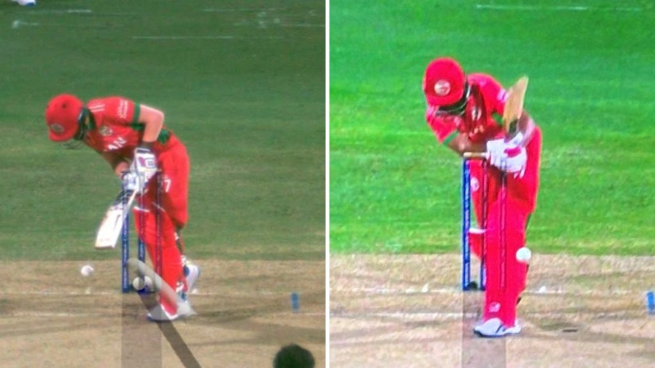 Joel Wilson's umpiring howlers in Aus v Oman