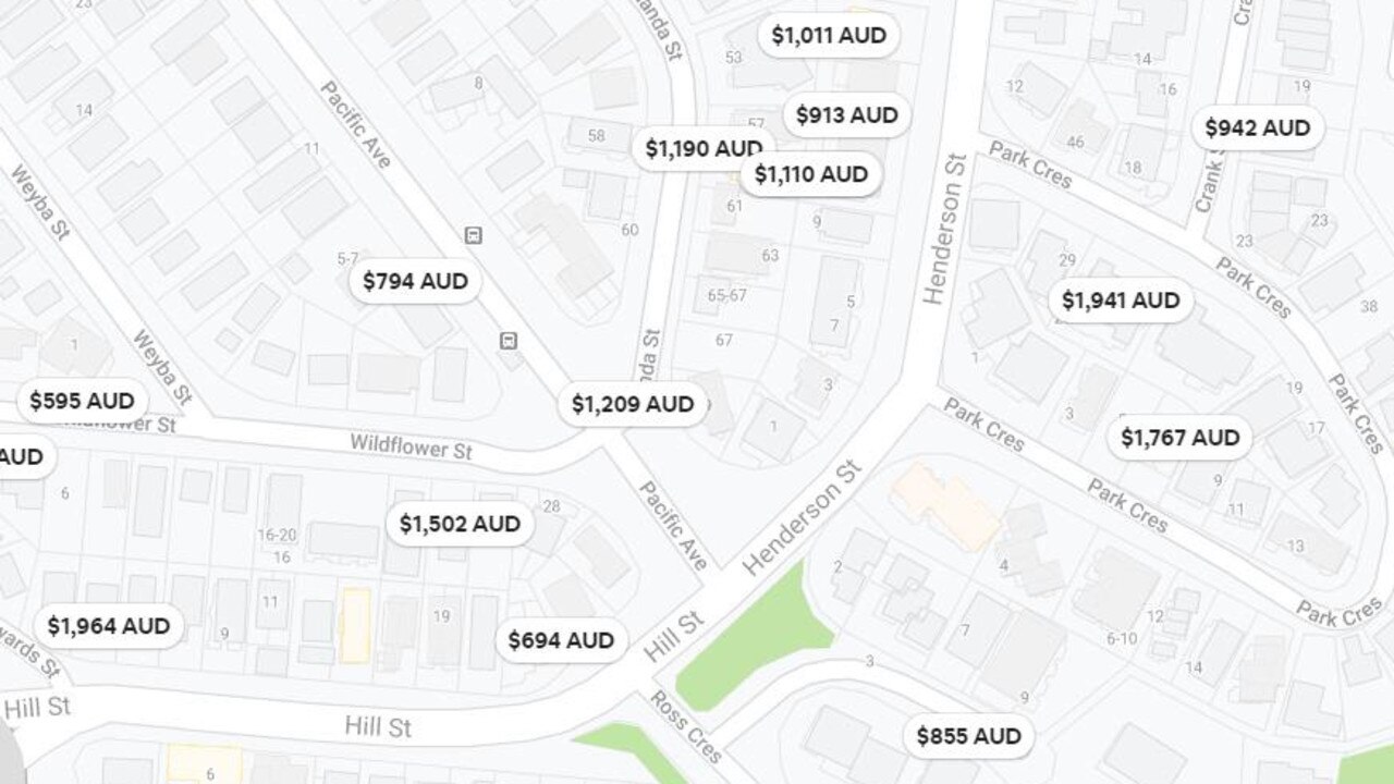 Noosa Council's planning report on a Sunshine Beach Hill St duplex application for short-stays shows similar sorts of rentals nearby.