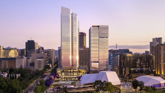 6pm EMBARGO 8th April 2024 .  The state government has announced plans 9or a second Walker Tower at Festival Plaza. Picture: Supplied