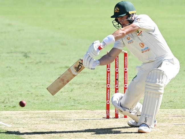 Marnus Labuschagne averaged 50 against India in a series where most bats failed.