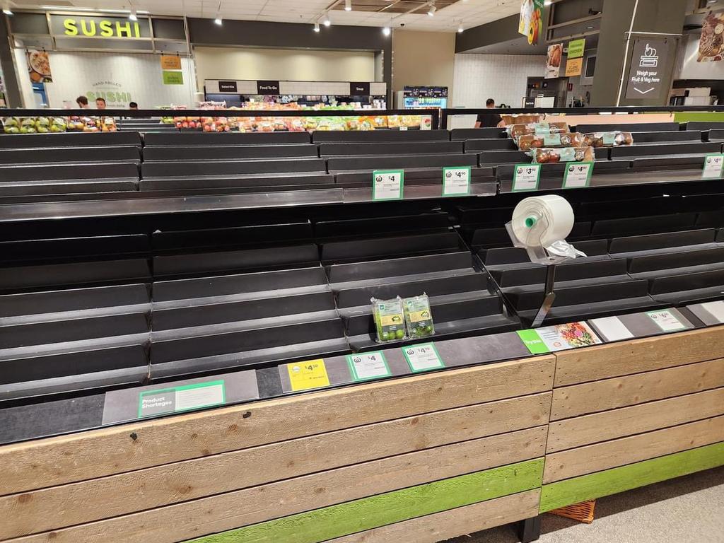 ‘Completely bare’: Why Woolies shelves have been wiped clean | The ...