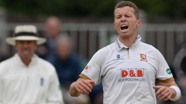 Peter Siddle in action for Essex against Surrey on Tuesday. Picture: Getty Images