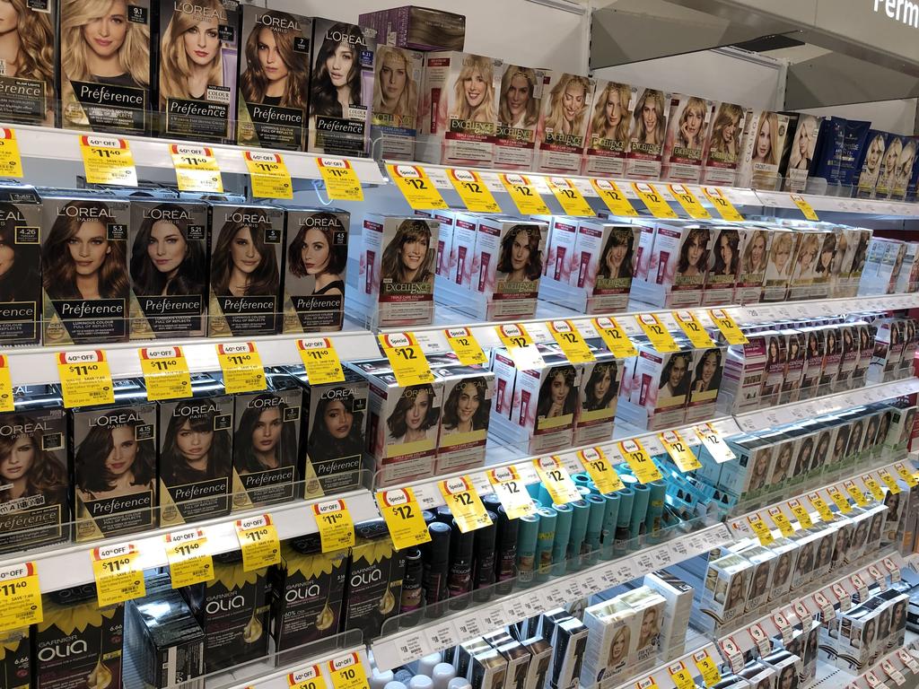 Supermarkets have seen a huge increase in demand for hair colourants since lockdown began in March. Picture: Supplied