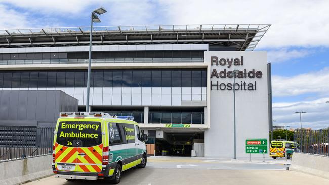 AMP’s CommIF has increased its stake in theRoyal Adelaide Hospital RAH. Picture: Brenton Edwards