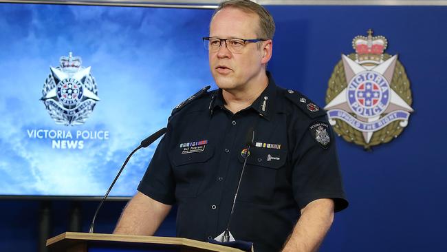 Victoria Police Deputy Commissioner Neil Paterson. Picture: Ian Currie/NCA NewsWire