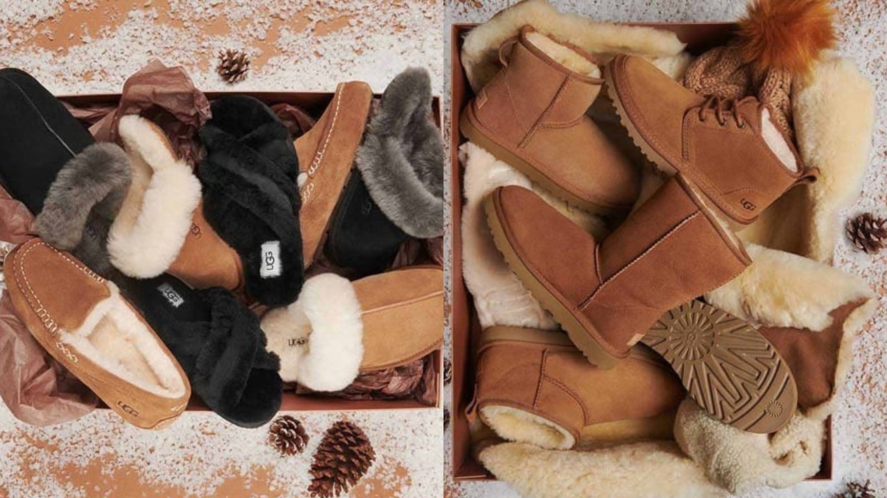 Slippers and UGG boots are a must have for the cooler months. Picture: UGG.