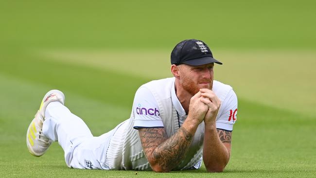 Ben Stokes has much to ponder with his team on the back foot. Picture: Getty