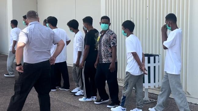 Thirteen indonesian nationals have been sentenced after they were intercepted off the Territory coastline.