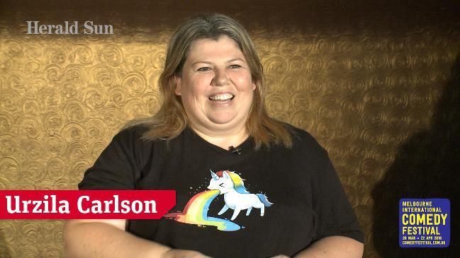 Share a laugh with Urzila Carlson