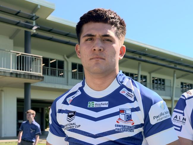 Ignatius Park College First XIII captain Sitiveni Afu. Picture: Ignatius Park College