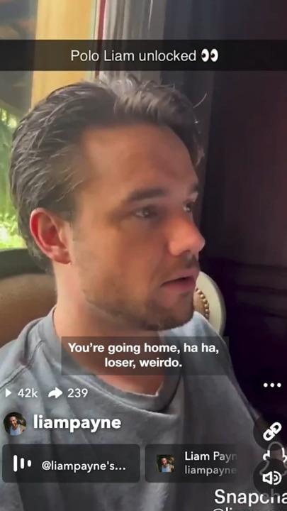 Liam's girlfriend Kate reveals she's going back to Florida without him