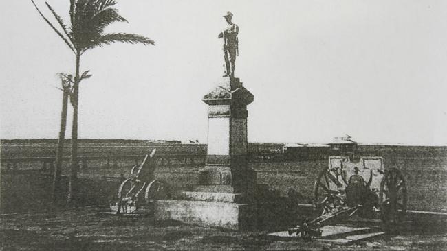 The Southport Cenotaph in the early to mid 20th century.