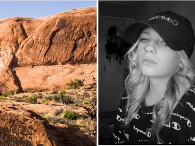 Cheerleader’s deadly 9 metre fall off cliff