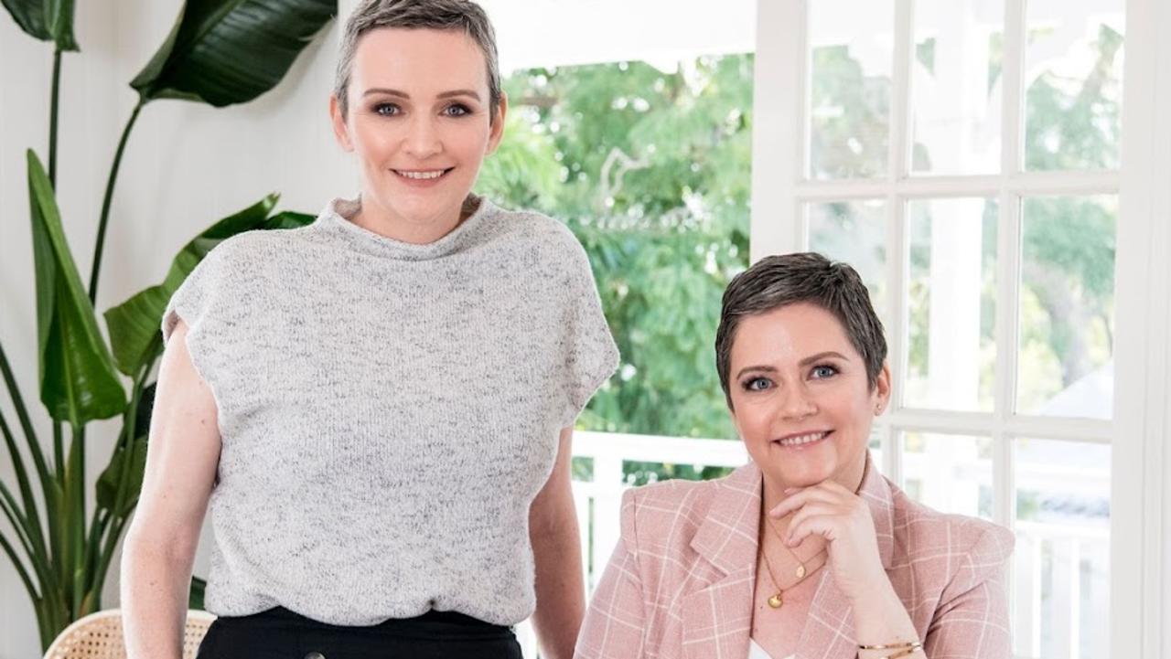 Aisling and Margaret Cunningham are hoping to inspire self-care for busy women after the pair recently underwent a joint battle with breast cancer. Picture: Supplied