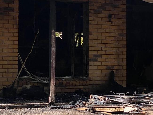 Fire destroys school holiday plans