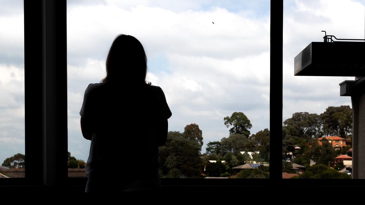 A Diamond Creek woman, who wished to remain anonymous, fears the drone is up to no good. Picture: Mark Dadswell