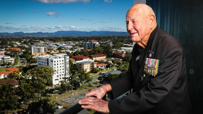 David Mattiske has been honoured for his service to veterans and their families, and to the community. Picture: Nigel Hallett