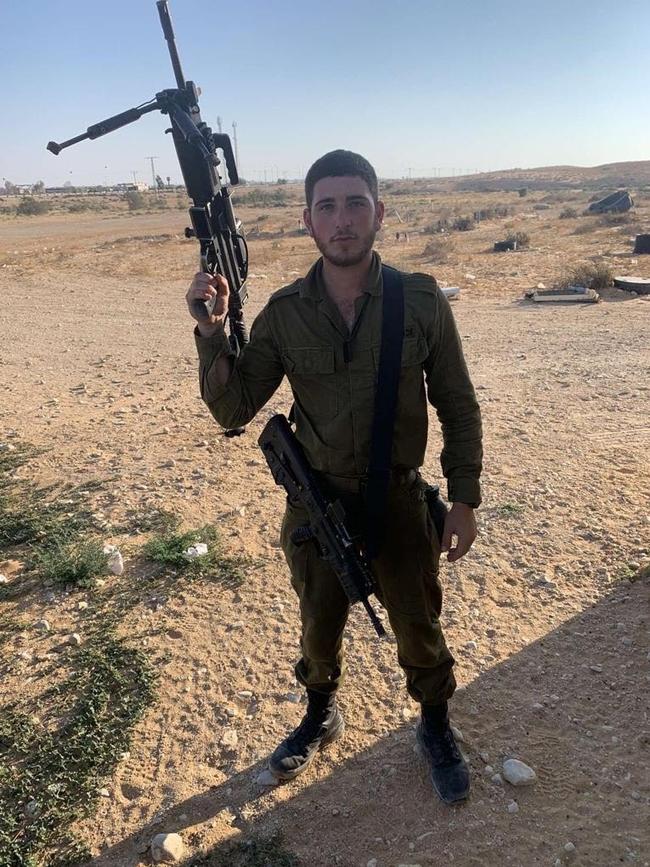 Tzvika Gershowitz, 20, grew up in Sydney and he is now the frontlines of Israel’s war.