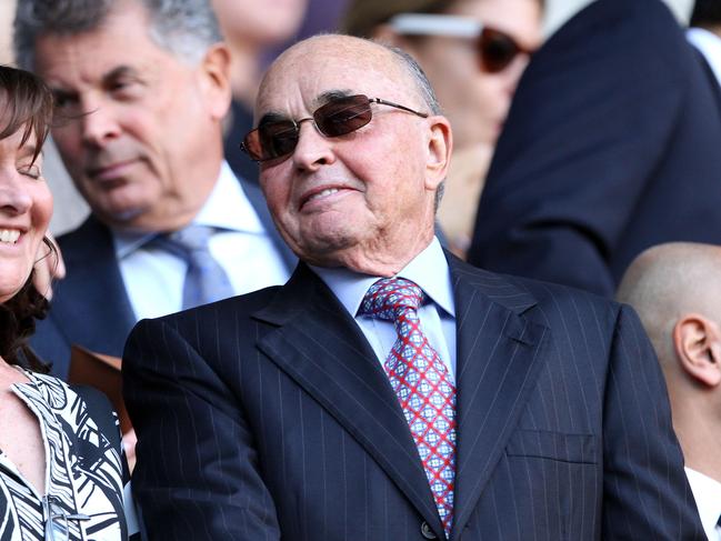 Tottenham owner Joe Lewis looks on..Barclays Premier League..Tottenham Hotspur v Arsenal..2nd October, 2011.(Credit Image: David Klein)