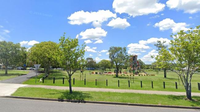 Crawford Square park at Casino in northern NSW.