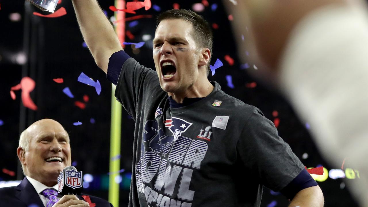(FILE PHOTO) NFL Star Player Tom Brady announces his retirement HOUSTON, TX - FEBRUARY 05: Tom Brady #12 of the New England Patriots celebrates after the Patriots celebrates after the Patriots defeat the Atlanta Falcons 34-28 during Super Bowl 51 at NRG Stadium on February 5, 2017 in Houston, Texas. (Photo by Ronald Martinez/Getty Images)