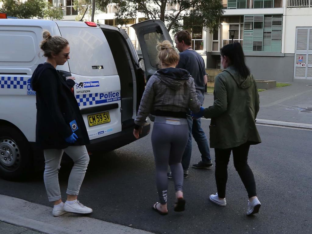 The pair was arrested and today had bail formally refused after appearing in court. Picture: NSW Police