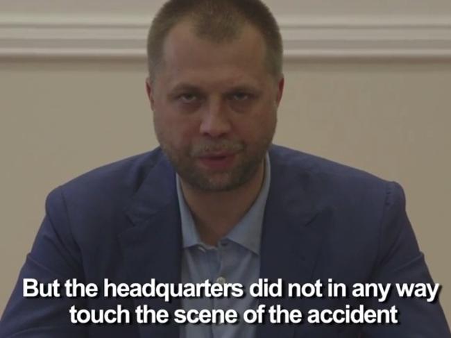 Self-proclaimed Prime Minister of the pro-Russian separatist Donetsk People’s Republic, Alexander Borodai.