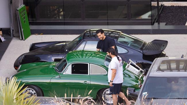 Edwin Castro has added 2 vintage Porsches and 3 vintage Volkswagens to his already massive collection of vintage cars. Picture: MJT