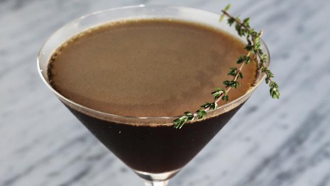 Espresso Martini at The North Room, a new restaurant at Mermaid Beach. Picture Glenn Hampson