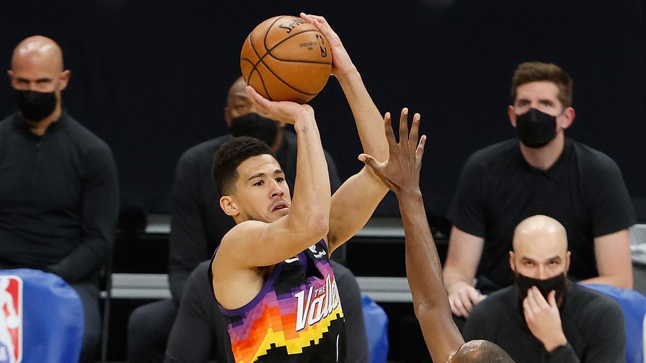 Devin Booker of the Phoenix Suns earned a call-up to the NBA All-Star Game as an injury replacement for the second straight year.