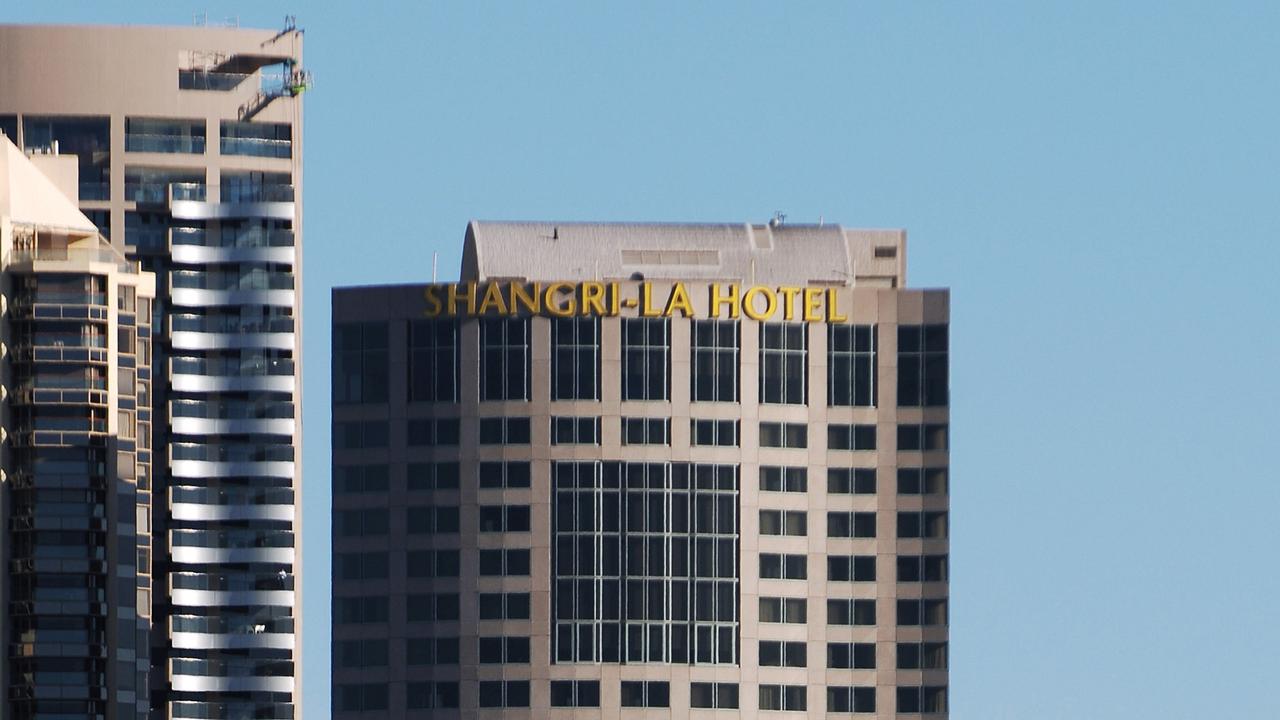 The Shangri-La Hotel in Sydney. Picture: AAP/Mick Tsikas.