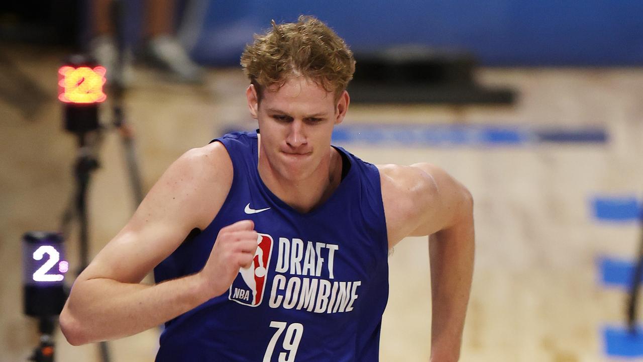 Top dawg: Zikarsky towers above NBA Draft classmates