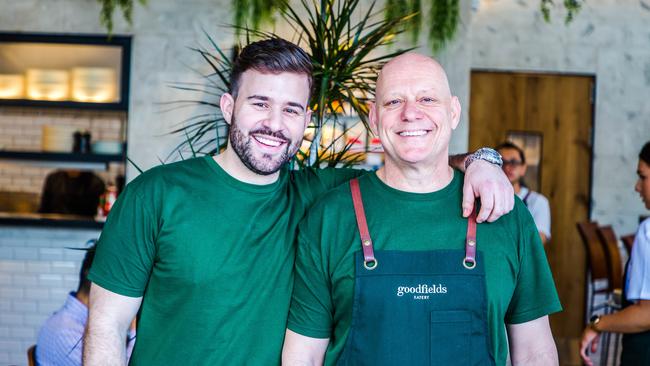 Anthony and George Karnasiotis run Goodfields Eatery.