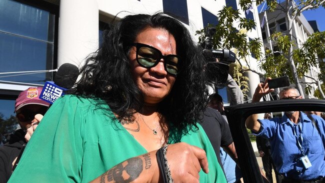 His mum Joan Taufua is behind bars.