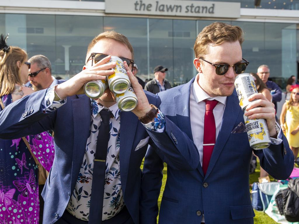 It’s a horse race not a drinking race. Picture: Jenny Evans/Getty Images