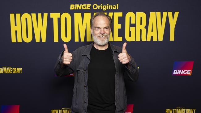 Hugo Weaving at the How To Make Gravy premiere in Sydney on December 21. Picture: Ben Symons