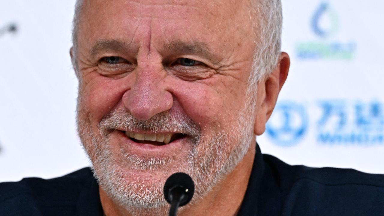 Australia's coach Graham Arnold. Picture: Chandan Khanna/AFP