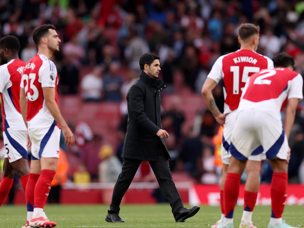 Arsenal must turn things around fast ahead of their Champions League semi-final. Picture: Ryan Pierse/Getty Images