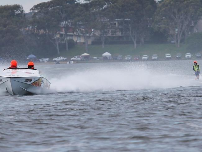 Blake Tickell during competition.